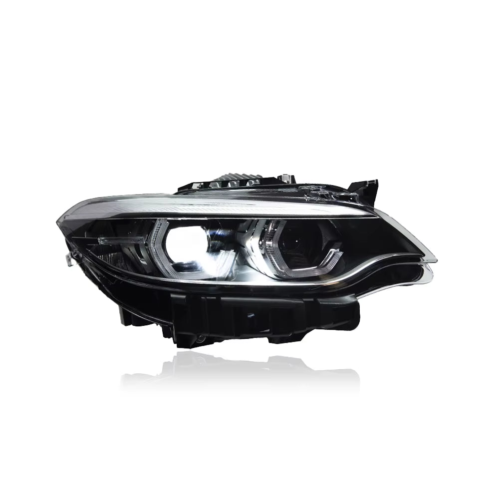 KGKB for BMW 2 Series F22 F23 218I 220I 228I 2014-2021 LED Headlight Assembly Dual Beam Projector Dual Color DRL Plug & Play