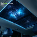Starry Sky Film Car Roof APP Control RGB LED Star Light Music Sync Twinkle Meteor Ceiling Light Luxury Style Car Upgrade