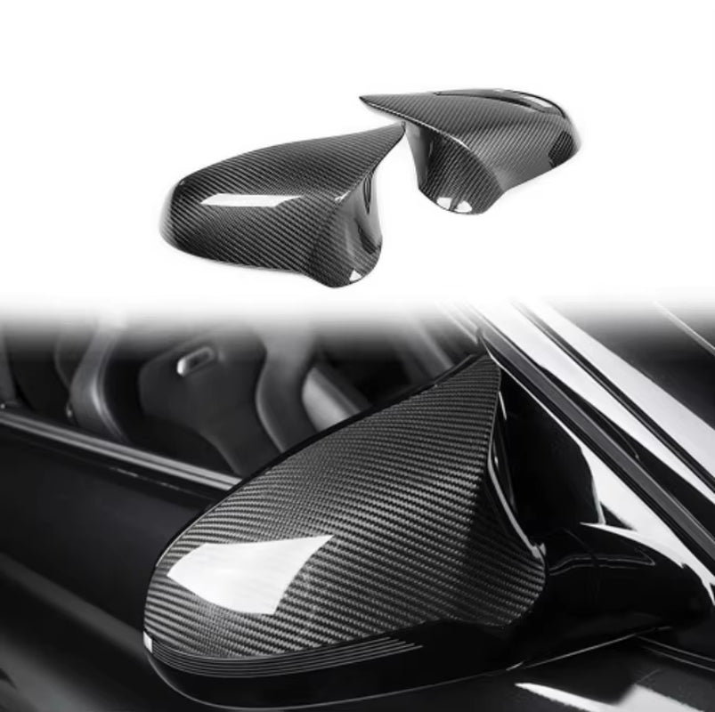 Carbon Fiber Mirror Covers for BMW F80 M3 F82 M4 Replace M Style BMW F80 M3 F82 M4 Carbon Mirror Caps