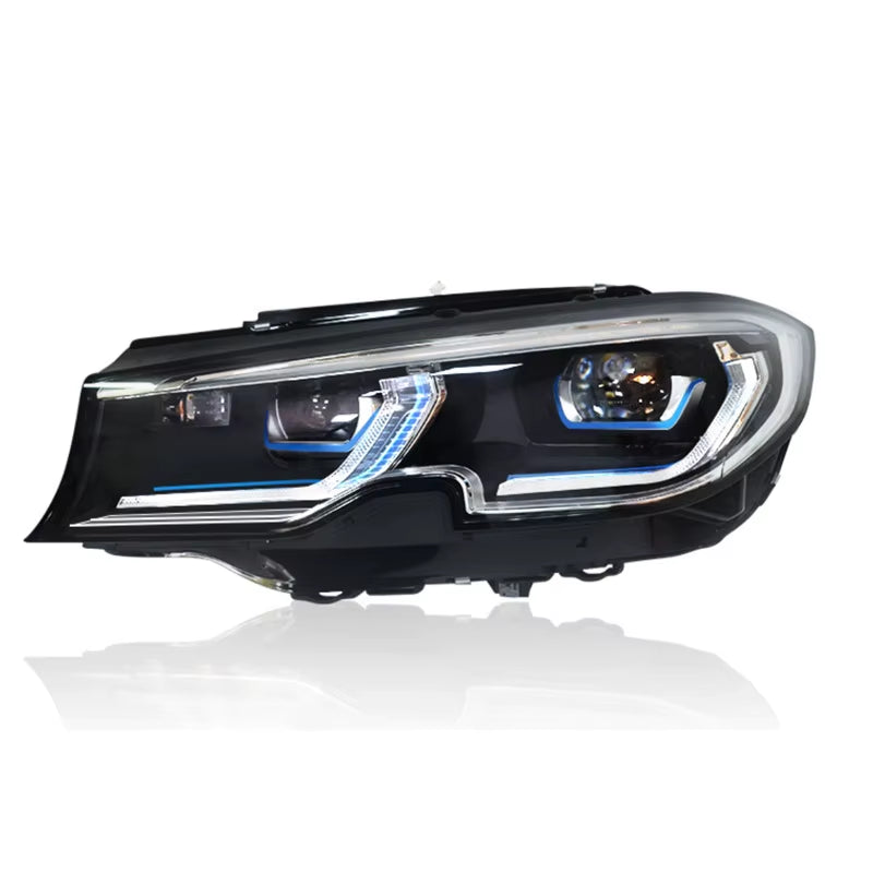 19-21 for New 3 Series 12V 35W Laser Headlight Assembly Retrofit/Upgrade G20/G28 High-End LED Spoon Headlights