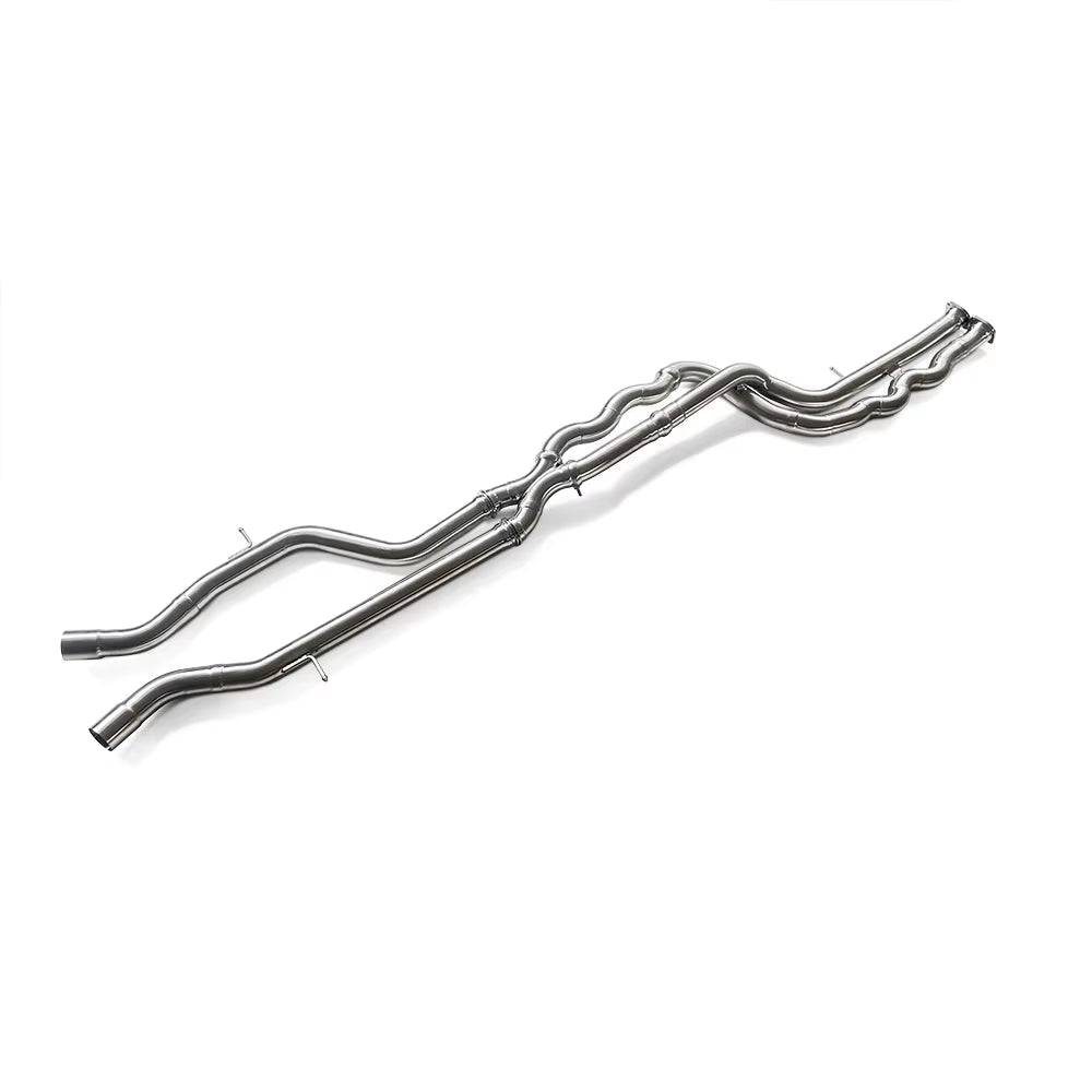 Stainless Steel Exhaust System for BMW M3 M4 F80 F82 F83 S55 3.0T 2014-2019 Equal Length Mid Pipe Direct Factory