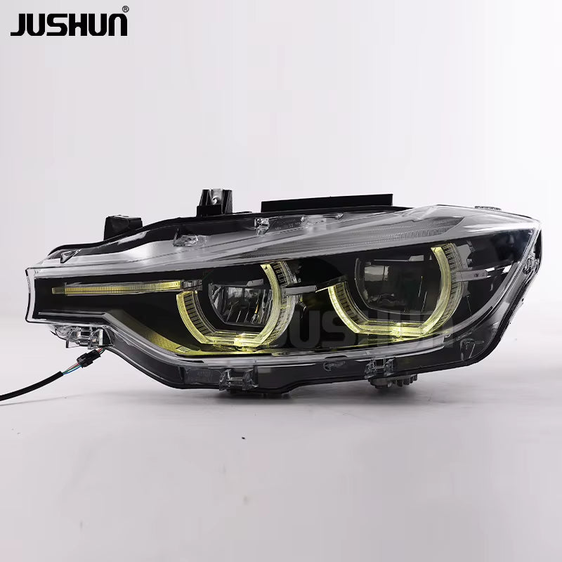 JUSHUN Headlight Manufacturer Laser Headlights for BMW 3 Series F30 F31 F35 M3 F80 13-18 RGB Style Plug and Play