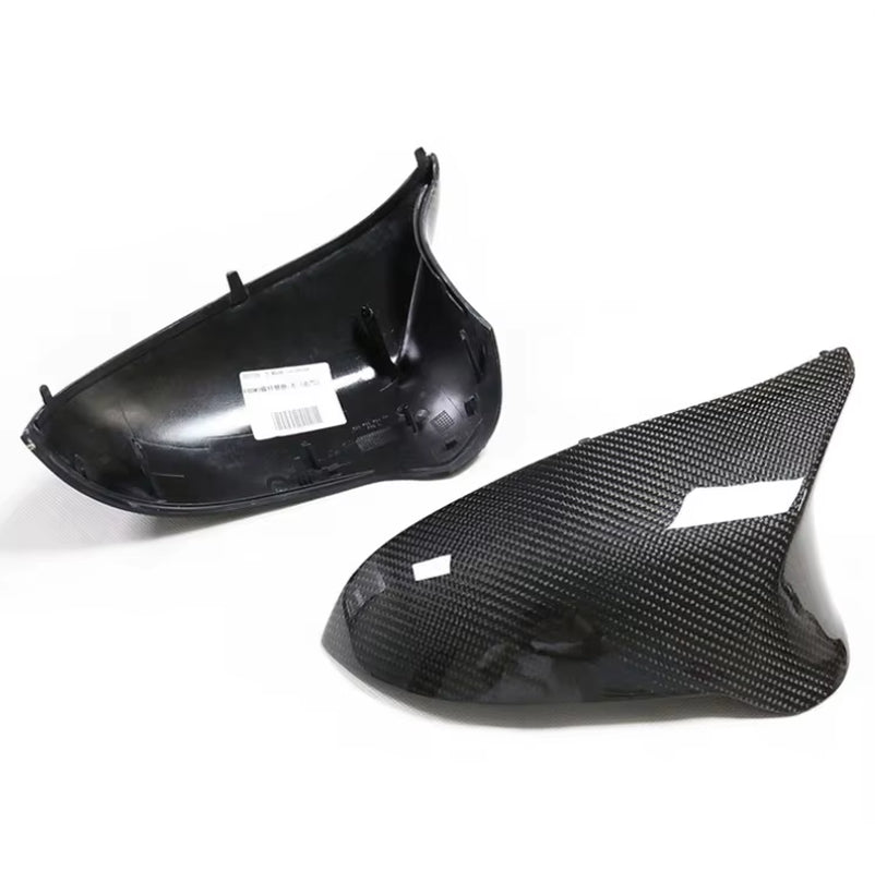 Carbon Fiber Mirror Covers for BMW F80 M3 F82 M4 Replace M Style BMW F80 M3 F82 M4 Carbon Mirror Caps