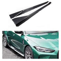 For BMW G80 G81 M3 Competition CS 2020-2026 Dry Carbon MP Style Side Bumper Skirts 51192473041 51192473040
