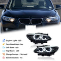 KGKB for BMW 2 Series F22 F23 218I 220I 228I 2014-2021 LED Headlight Assembly Dual Beam Projector Dual Color DRL Plug & Play