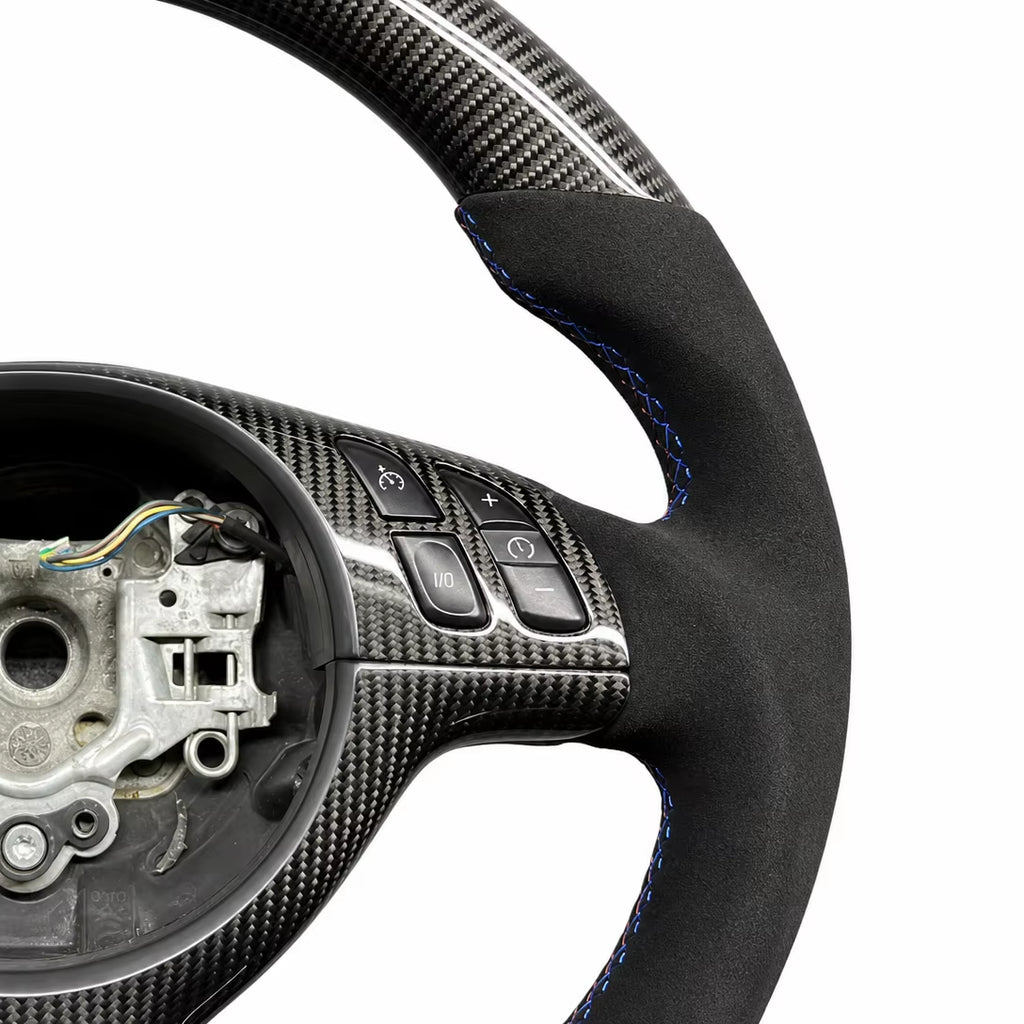 Alcanra Carbon Fiber Volante for Bmw F10 F30 F11 F31 F32 F07 F12 F22 F36 M3 M6 M340I M3 M5 M6 E90 X5 E70 X1F48 E87 E92 E60 E46