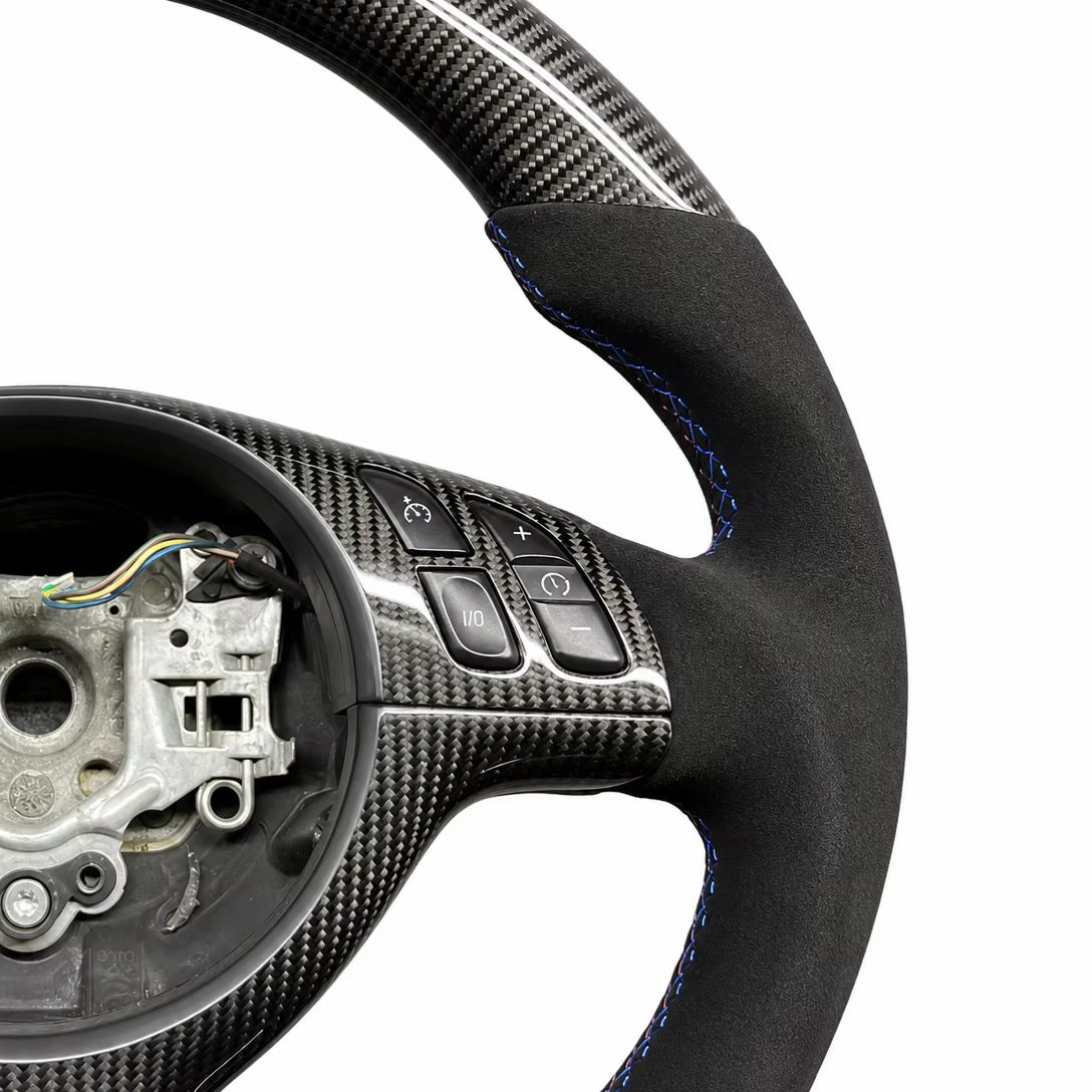 Alcanra Carbon Fiber Volante for Bmw F10 F30 F11 F31 F32 F07 F12 F22 F36 M3 M6 M340I M3 M5 M6 E90 X5 E70 X1F48 E87 E92 E60 E46