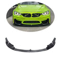 For BMW F80 MP Style Carbon Fiber Front Lip for BMW M4 M3 F80 F82 Bumper Lip for F80 F82 Year 2014+