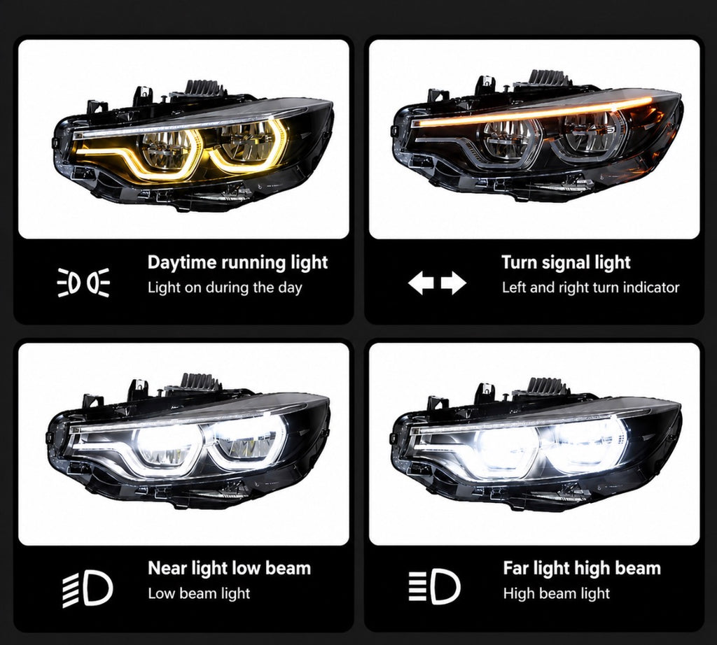 Custom DRL Headlight For All BMW