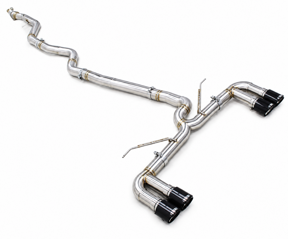 BMW Catback Exhaust System With Quad Tips (No Valve)