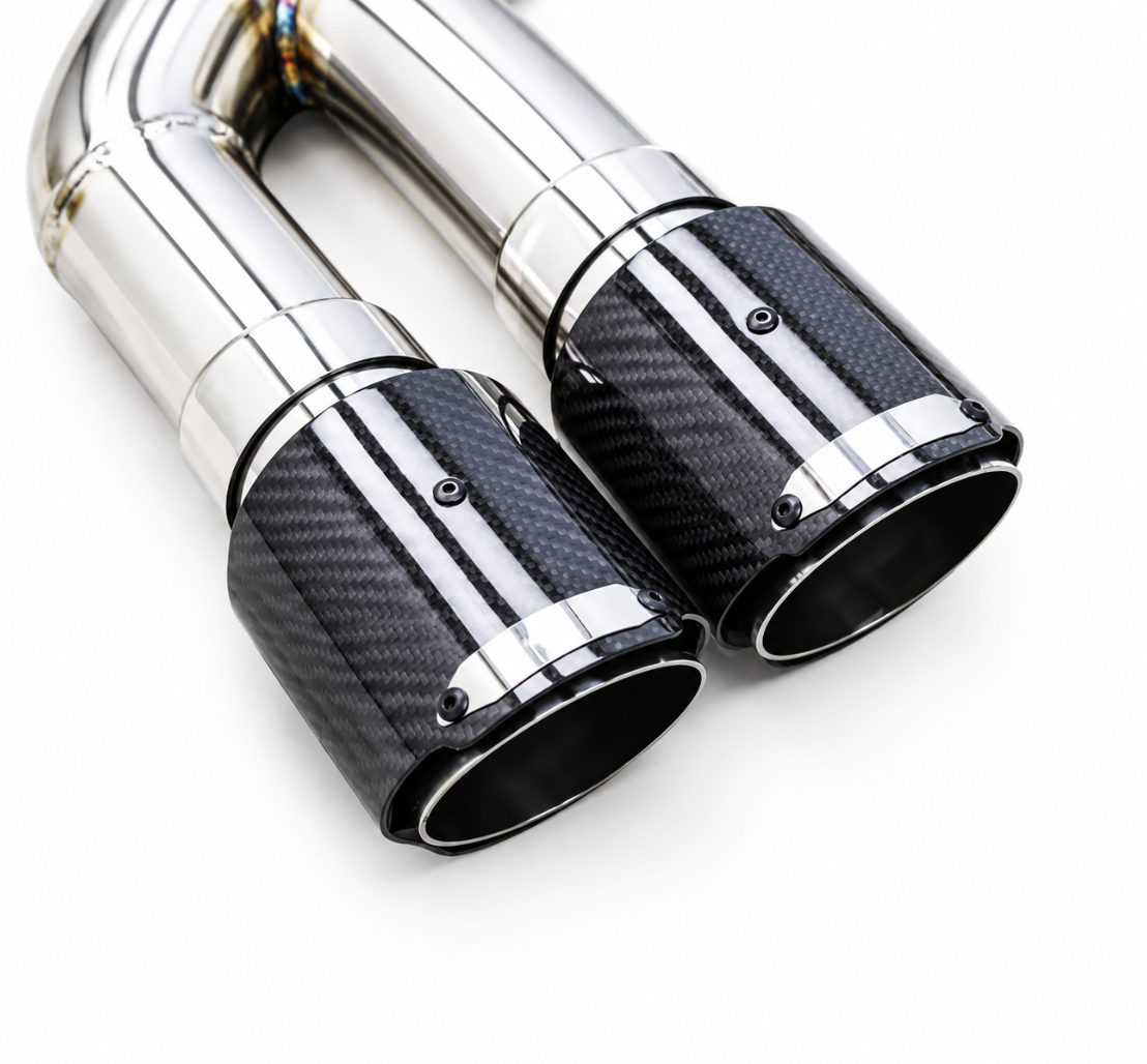 BMW Catback Exhaust System With Quad Tips (No Valve)