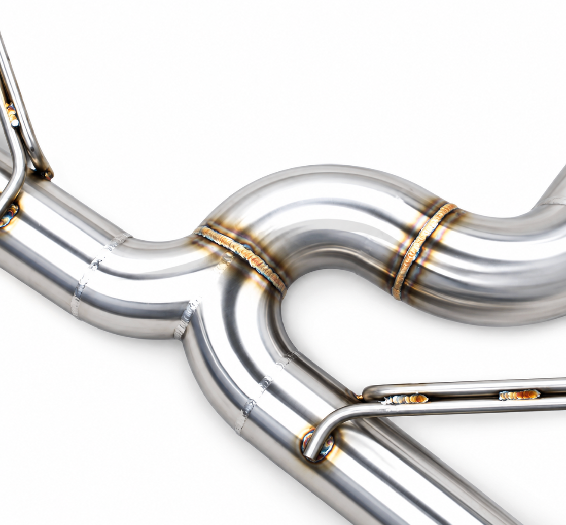 BMW Catback Exhaust System With Quad Tips (No Valve)