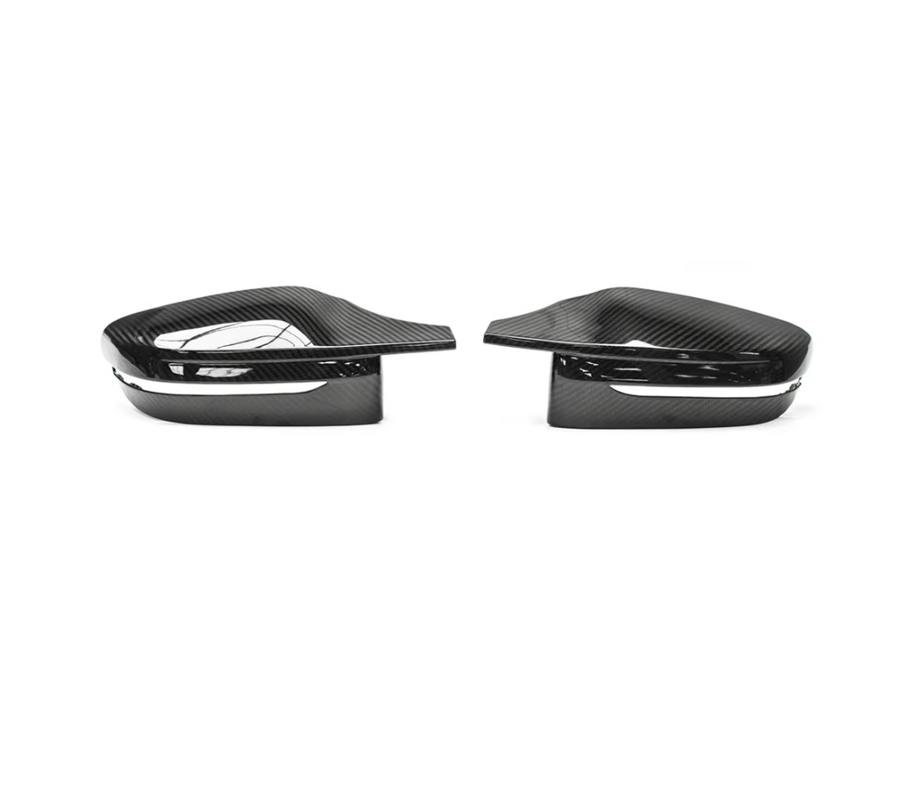 Premium M47 Style Full Set Dry Carbon Fibre Mirror Cap For BMW