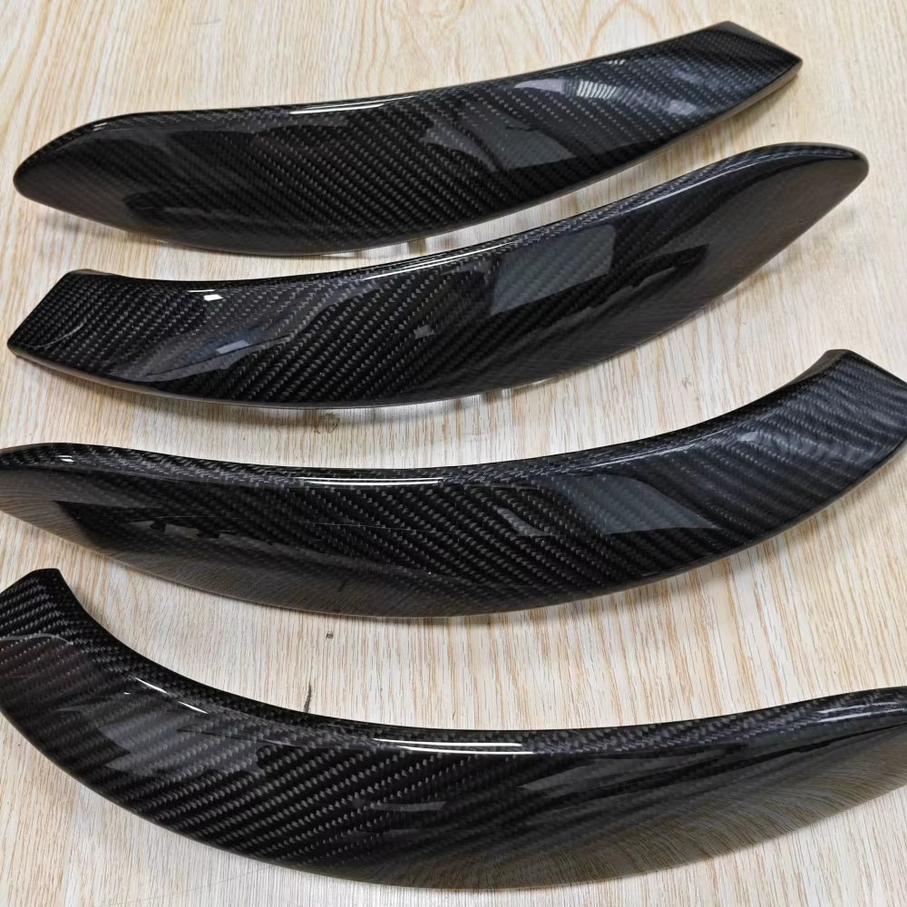 M Style 10Pcs Glossy Carbon Dashboard Replacement Interior Trim Kit for BMW 3 4 Series 3GT F30 F32 F33 F35 F36 F80 F82