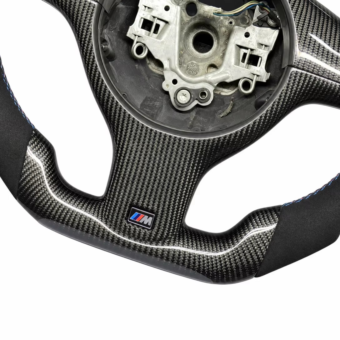 Alcanra Carbon Fiber Volante for Bmw F10 F30 F11 F31 F32 F07 F12 F22 F36 M3 M6 M340I M3 M5 M6 E90 X5 E70 X1F48 E87 E92 E60 E46