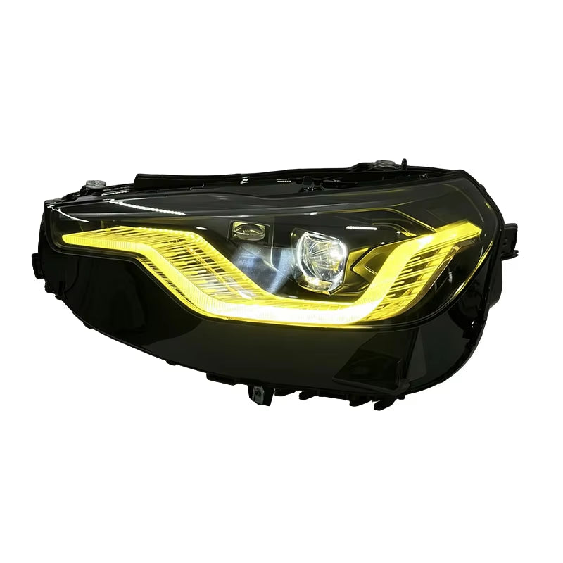 SJC USA Local Stock LED Headlights for BMW 2 Series G42 M2 M240I 220I 225I 230I 2022-2026 Dual Colors Yellow White Warehouse