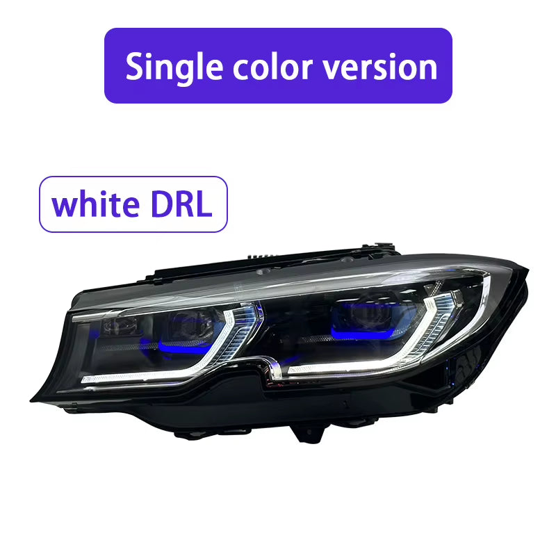 19-21 for New 3 Series 12V 35W Laser Headlight Assembly Retrofit/Upgrade G20/G28 High-End LED Spoon Headlights