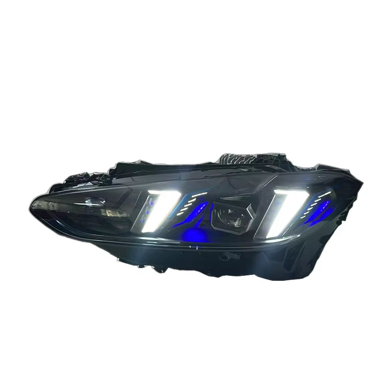 JY for BMW 4 Series G22 G80 G82 2021-2024 Snake Eyes Style Yellow White Daytime Running Light Plug and Play LED G22 Headlights