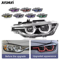 JUSHUN Headlight Manufacturer Laser Headlights for BMW 3 Series F30 F31 F35 M3 F80 13-18 RGB Style Plug and Play