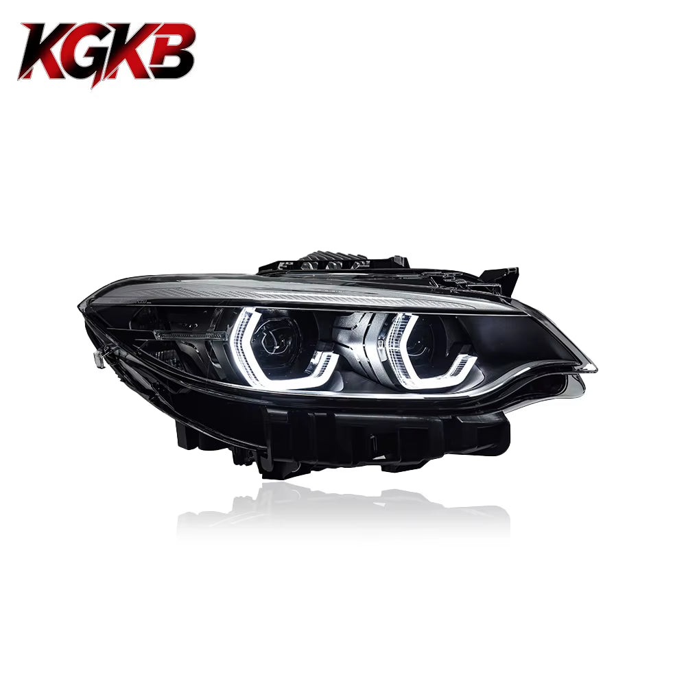KGKB for BMW 2 Series F22 F23 218I 220I 228I 2014-2021 LED Headlight Assembly Dual Beam Projector Dual Color DRL Plug & Play