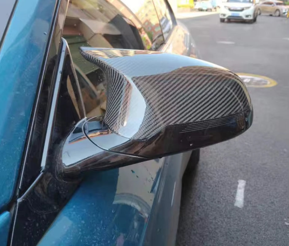 Carbon Fiber Mirror Covers for BMW F80 M3 F82 M4 Replace M Style BMW F80 M3 F82 M4 Carbon Mirror Caps