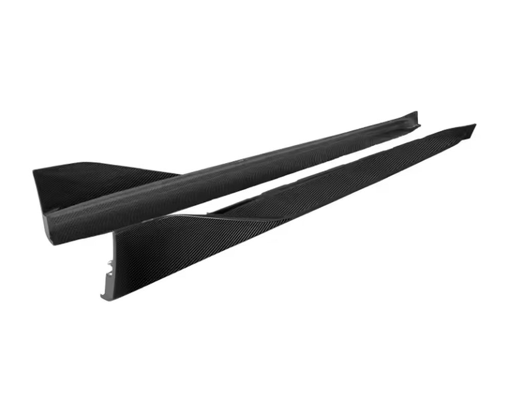For BMW G80 G81 M3 Competition CS 2020-2026 Dry Carbon MP Style Side Bumper Skirts 51192473041 51192473040